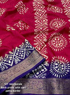 Pink Dola Silk Cotton Saree