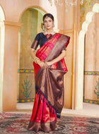 Pink Kanjivaram Silk Saree