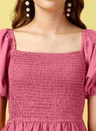 Pink Midi Dress