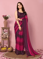 Pink Ready to Wear Saree