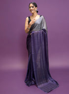 Purple Ready-to-Wear Saree