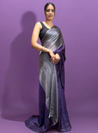 Purple Ready-to-Wear Saree