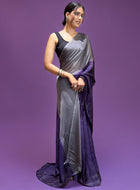 Purple Ready-to-Wear Saree