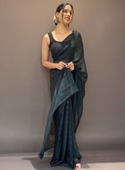 Ready to Wear Saree Black