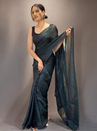 Ready to Wear Saree Black