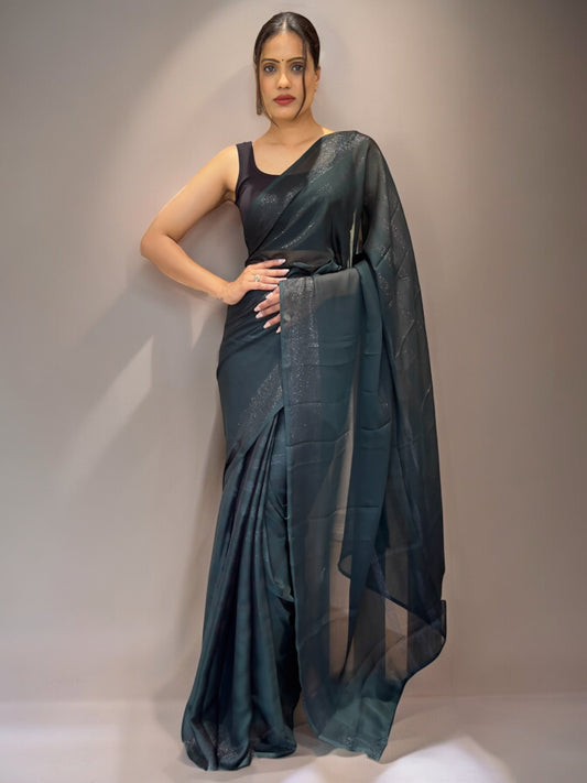 Ready to Wear Saree Black