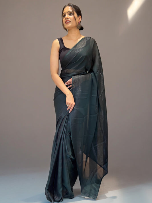 Ready to Wear Saree Black