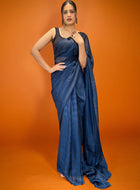 Ready to Wear Saree Blue