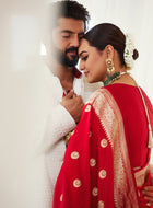 Red Banarasi Silk Saree