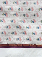 Red Chanderi Saree