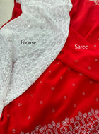 Red Georgette Saree