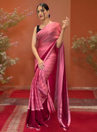 Red Ready to Wear Saree