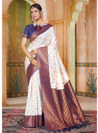 Silk Saree Cream