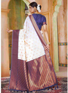 Silk Saree Cream