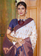 Silk Saree Cream