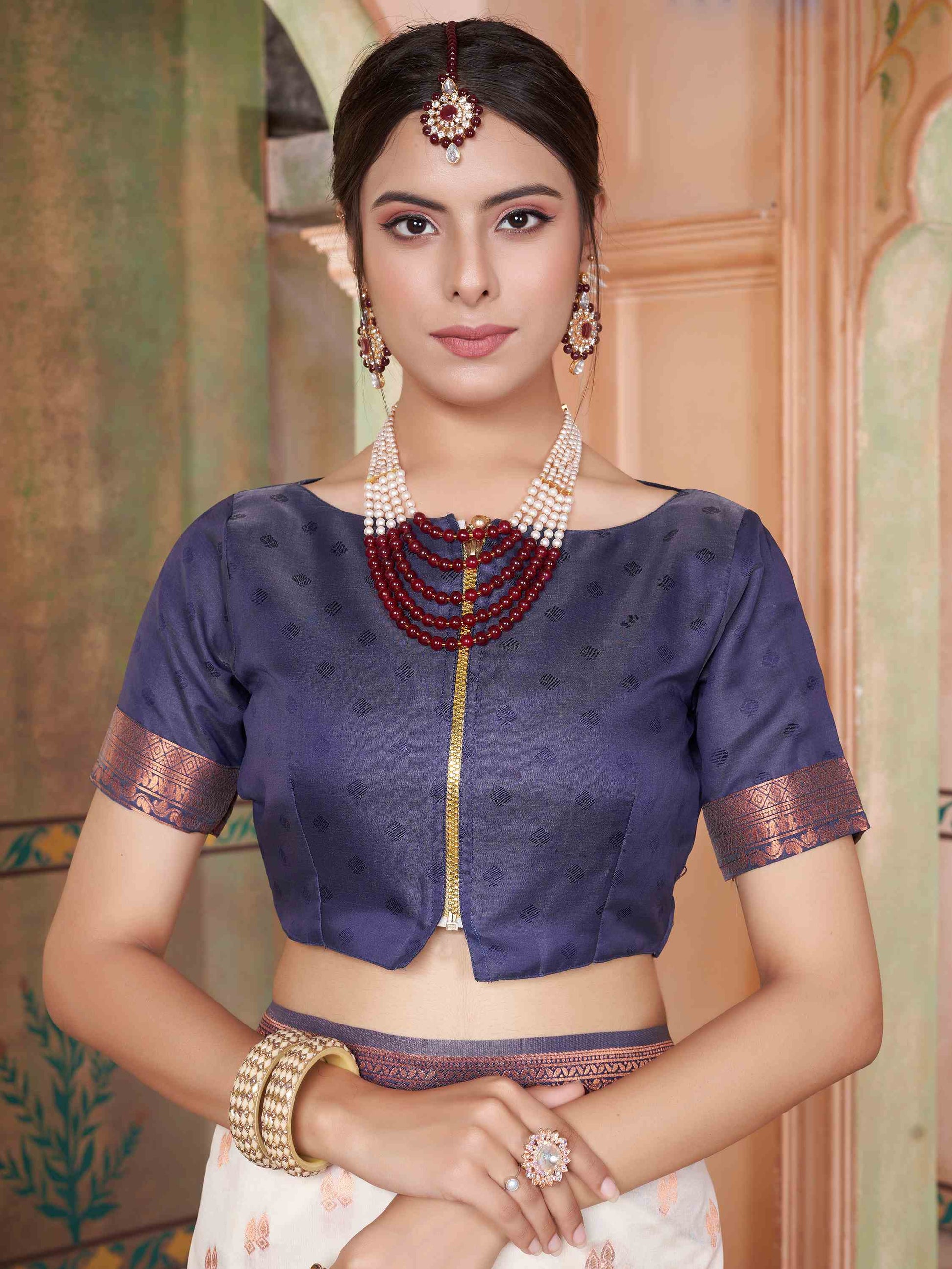 Silk Saree Cream