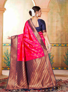 Silk Saree Pink