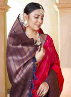 Silk Saree Pink