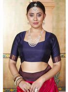 Silk Saree Pink