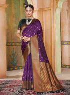 Silk Saree Wine