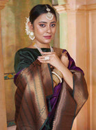 Silk Saree Wine