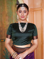 Silk Saree Wine