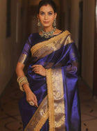 Tissue Wedding Saree
