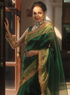 Tissue Wedding Saree