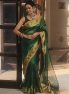Tissue Wedding Saree