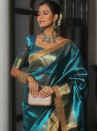 Tissue Wedding Saree