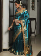 Tissue Wedding Saree