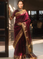 Tissue Wedding Saree