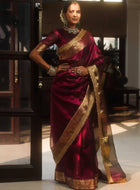 Tissue Wedding Saree