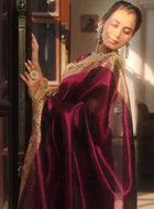 Tissue Wedding Saree