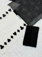 White Chanderi Saree