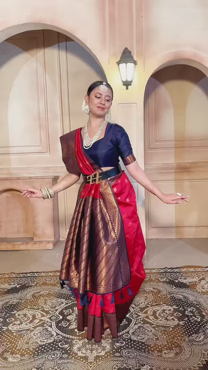 Silk Saree Pink