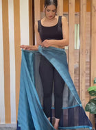Blue Ready to Wear Saree