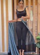 Black Ready to Wear Saree
