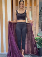 Ready to Wear Saree Wine