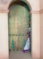 White Kanjivaram Silk Saree
