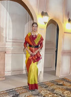 Light Green Kanjivaram Silk Saree